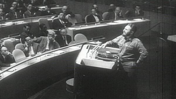 Речь Фиделя Кастро в ООН, занесенная в Книгу рекордов Гиннесса - Sputnik Узбекистан