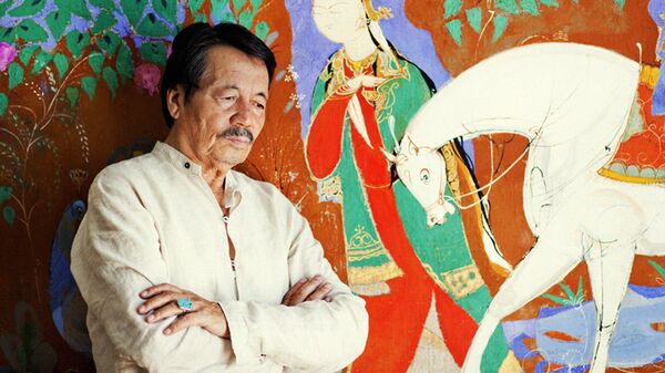 Художник Леким Ибрагимов  - Sputnik Узбекистан