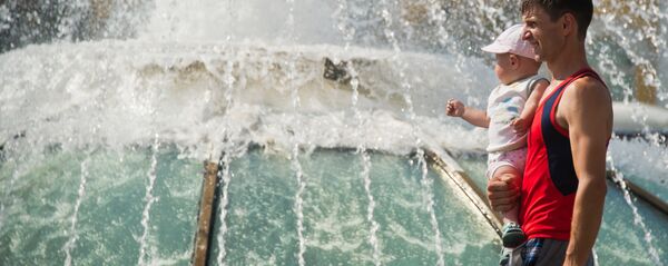 Жара в Москве Жара в Москве - Sputnik Ўзбекистон