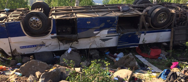 ДТП с автобусом в Забайкалье - Sputnik Узбекистан