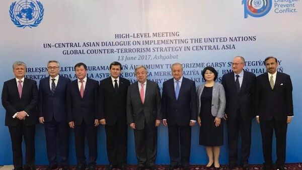 Диалог высокого уровня Центральная Азия - ООН - Sputnik Узбекистан