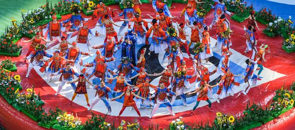 Церемония открытия Кубка конфедераций-2017 Церемония открытия Кубка конфедераций-2017 - Sputnik Ўзбекистон