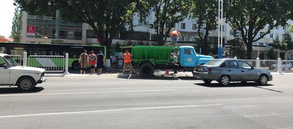 Переход на улице Амира Темура напротив кинотеатра Казахстан Переход на улице Амира Темура напротив кинотеатра Казахстан - Sputnik Узбекистан