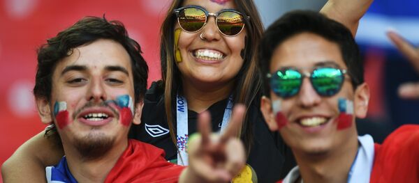 Чилийские болельщики - Sputnik Узбекистан
