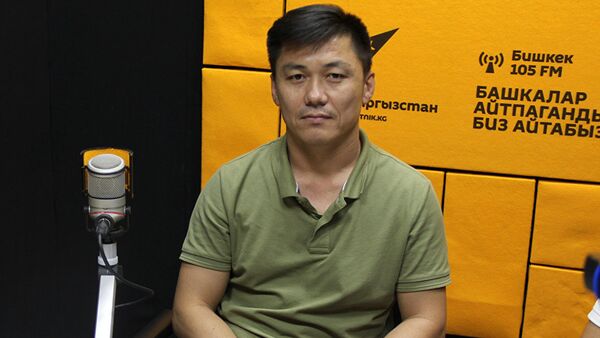 Мастер-тренер по первой доврачебной помощи Замир Дуйшеев во время интервью Sputnik Кыргызстан - Sputnik Узбекистан