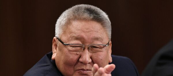 Саха (Ёқутистон) Республикаси раҳбари Егор Борисов Саха (Ёқутистон) Республикаси раҳбари Егор Борисов - Sputnik Ўзбекистон