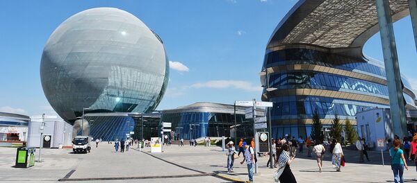 Остонада бўлиб ўтаётган ЭКСПО-2017 халқаро кўргазмаси Остонада бўлиб ўтаётган ЭКСПО-2017 халқаро кўргазмаси - Sputnik Ўзбекистон