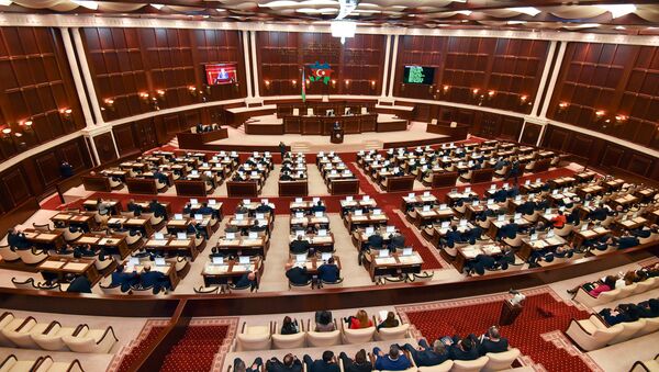 Заседание парламента Азербайджана, фото из архива - Sputnik Узбекистан