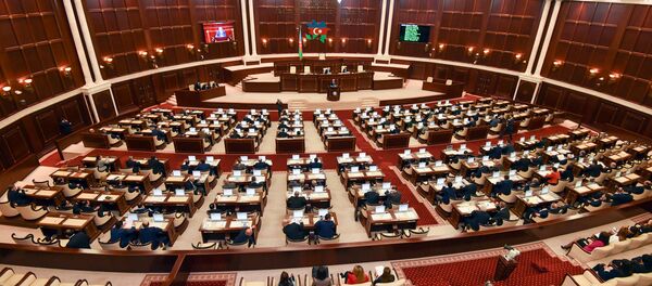 Заседание парламента Азербайджана, фото из архива Заседание парламента Азербайджана, фото из архива - Sputnik Узбекистан