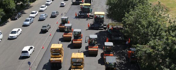 Капитальный ремонт малой кольцевой автомобильной дороги в Ташкенте Капитальный ремонт малой кольцевой автомобильной дороги в Ташкенте - Sputnik Узбекистан