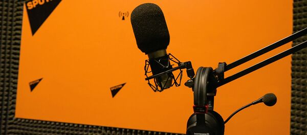 В студии радио Sputnik - Sputnik Узбекистан