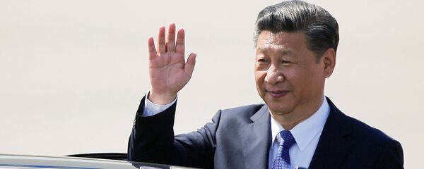 Председатель КНР Си Цзиньпин Председатель КНР Си Цзиньпин - Sputnik Ўзбекистон