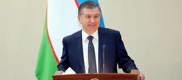 Президент Узбекистана Шавкат Мирзиёев Президент Узбекистана Шавкат Мирзиёев - Sputnik Ўзбекистон