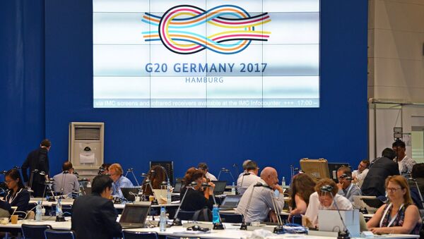 Саммит G20 в Гамбурге - Sputnik Узбекистан