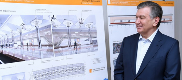 Президент Узбекистана Шавкат Мирзиёев Президент Узбекистана Шавкат Мирзиёев - Sputnik Ўзбекистон