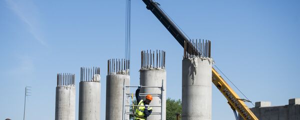 Строительство путепровода - Sputnik Узбекистан