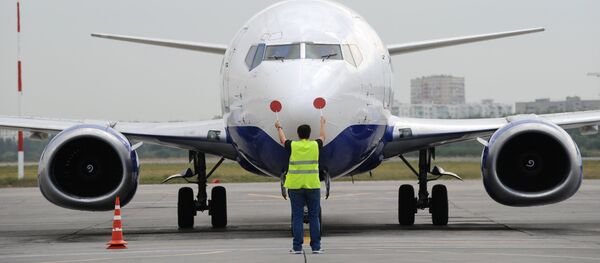 Самолет компании Трансаэро - Sputnik Узбекистан