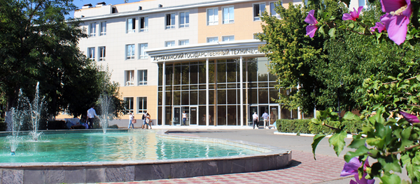 Здание Астраханского технического университета Здание Астраханского технического университета - Sputnik Ўзбекистон