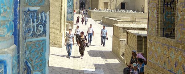 Туристы в Узбекистане - Sputnik Ўзбекистон