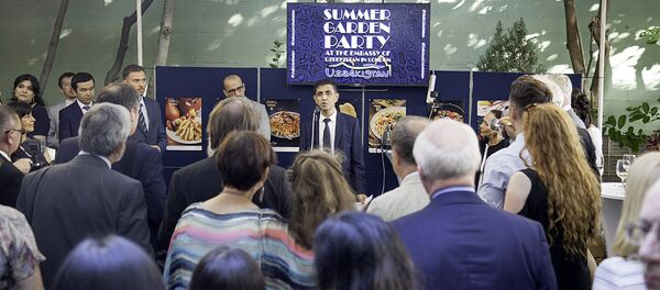 Прием Посольства Республики Узбекистан в Великобритании - Sputnik Узбекистан