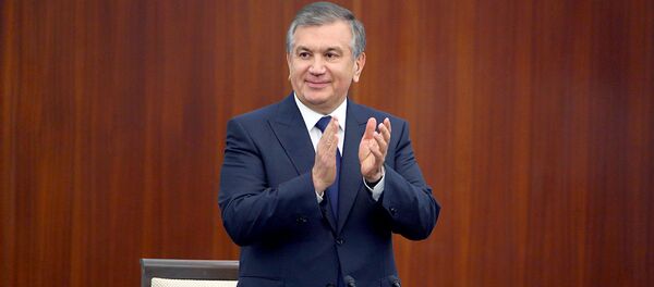 Президент Узбекистана Шавкат Мирзиёев Президент Узбекистана Шавкат Мирзиёев - Sputnik Ўзбекистон