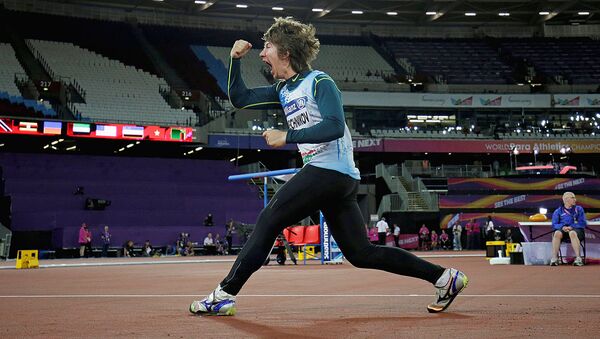 Александр Свечников на чемпионате мира по пара-атлетике в Лондоне - Sputnik Узбекистан