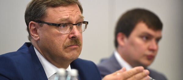 Председатель комитета Совета Федерации по международным делам Константин Косачев Председатель комитета Совета Федерации по международным делам Константин Косачев - Sputnik Узбекистан