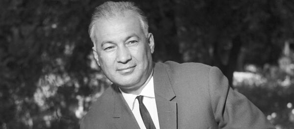 Первый секретарь ЦК КП Узбекистана Ш.Р.Рашидов Первый секретарь ЦК КП Узбекистана Ш.Р.Рашидов - Sputnik Ўзбекистон