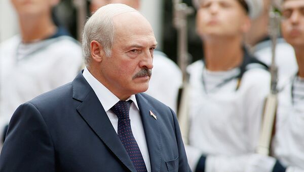 Александр Лукашенко по время официального визита в Киев - Sputnik Узбекистан
