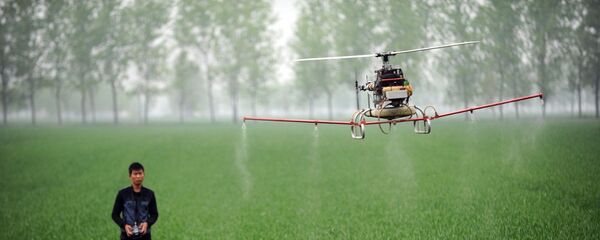 Сельхоз дрон Сельхоз дрон - Sputnik Ўзбекистон