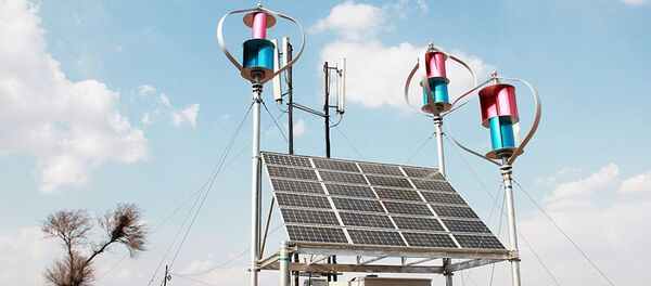 Солнечная батарея Солнечная батарея - Sputnik Ўзбекистон