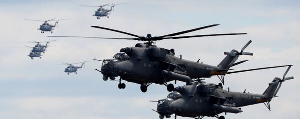 Вертолеты Ми-35 Вертолеты Ми-35 - Sputnik Ўзбекистон