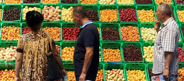 Торгово-экономическая ярмарка-выставка СУГД 2017 Торгово-экономическая ярмарка-выставка СУГД 2017 - Sputnik Узбекистан