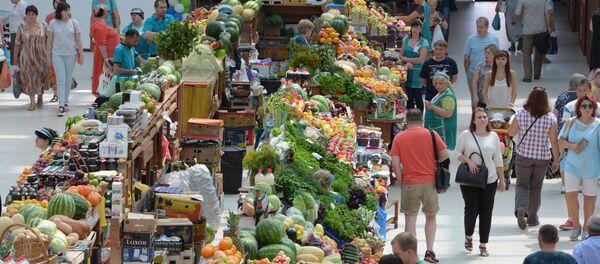 Центральный рынок в Воронеже - Sputnik Ўзбекистон