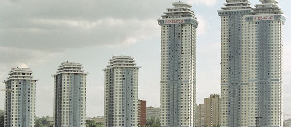 Элитный жилой комплекс в Москве Элитный жилой комплекс в Москве - Sputnik Ўзбекистон