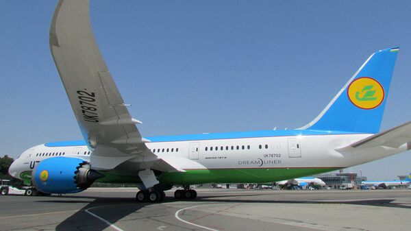 В Ташкенте приземлился Boeing, совершивший первый прямой рейс из США  - Sputnik Узбекистан