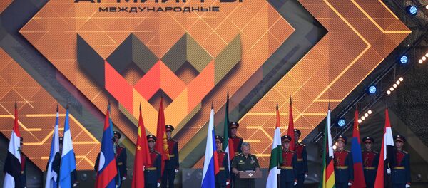 Церемония открытия Армейских международных игр АрМИ-2017 Церемония открытия Армейских международных игр АрМИ-2017 - Sputnik Узбекистан