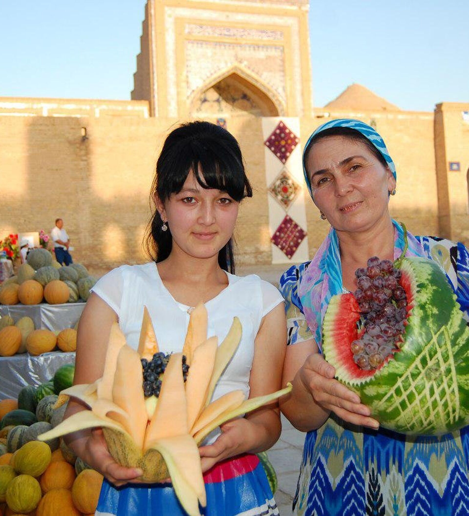 Узбекская дыня фото