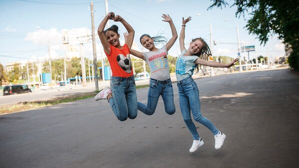 Участницы конкурса Ты-супер! Танцы из Узбекистана - Sputnik Узбекистан