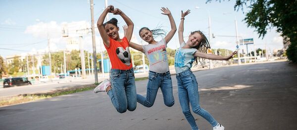 Участницы конкурса Ты супер! Танцы из Узбекистана - Sputnik Узбекистан