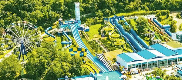 Проект нового аквапарка в Самарканде Проект нового аквапарка в Самарканде - Sputnik Ўзбекистон