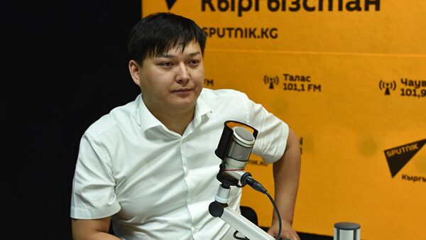 Президент Ассоциации курортов КР Медер Тилекматов во время интервью Sputnik Кыргызстан - Sputnik Узбекистан