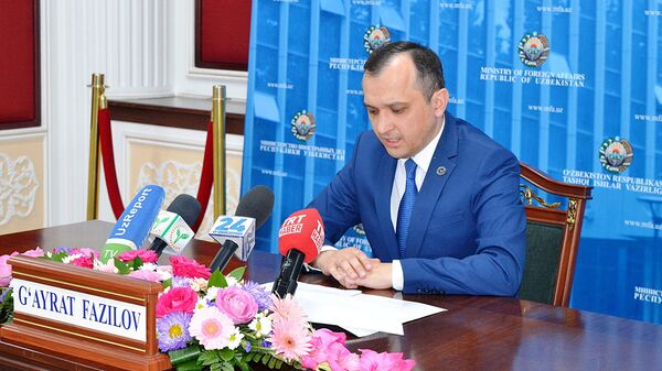 Zamestitel ministra inostrannыx del Respubliki Uzbekistan Gayrat Fazilov - Sputnik Oʻzbekiston