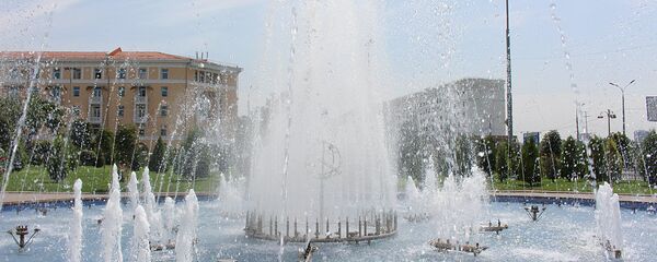 Фонтан в Ташкенте Фонтан в Ташкенте - Sputnik Узбекистан