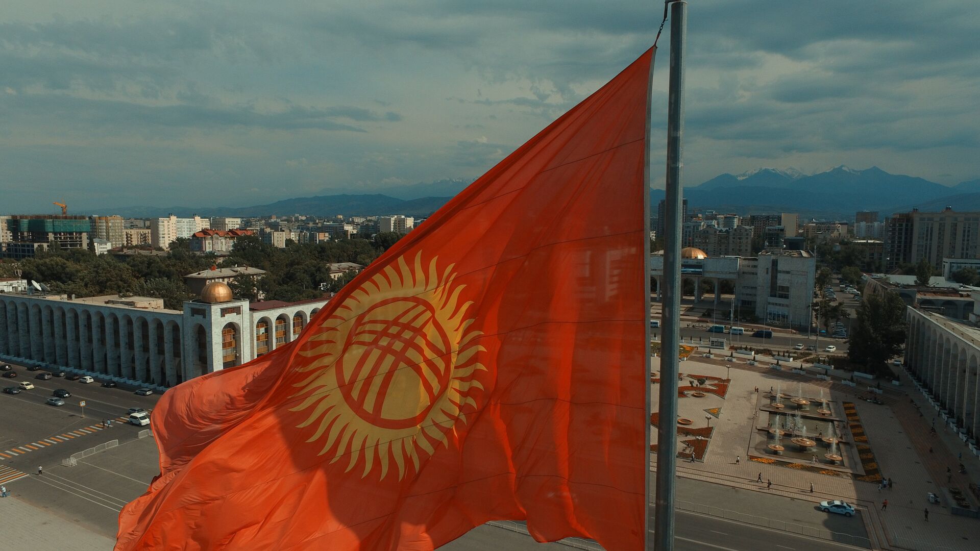 Государственный флаг Киргизской Республики - Sputnik Узбекистан, 1920, 01.02.2022