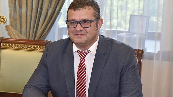 Чрезвычайный и полномочный посол Латвийской Республики в Узбекистане Эдгарс Бондарс - Sputnik Узбекистан