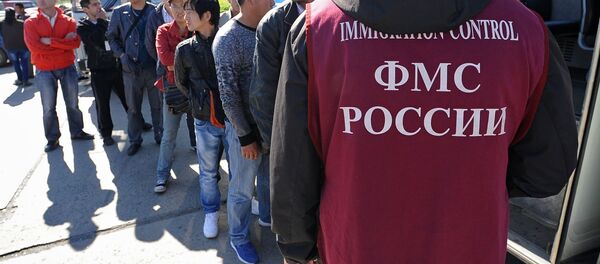 ФМС рейди. - Sputnik Ўзбекистон