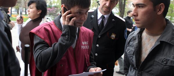 Патрулирование улиц Краснодара сотрудниками ФМС и казаками Патрулирование улиц Краснодара сотрудниками ФМС и казаками - Sputnik Узбекистан