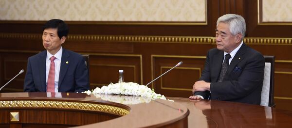 Президент Всемирной федерации таэквондо Чо Чунг Вон - Sputnik Узбекистан