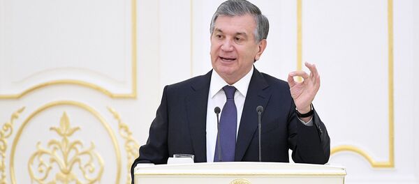 Ўзбекистон президенти Шавкат Мирзиёев Ўзбекистон президенти Шавкат Мирзиёев - Sputnik Ўзбекистон